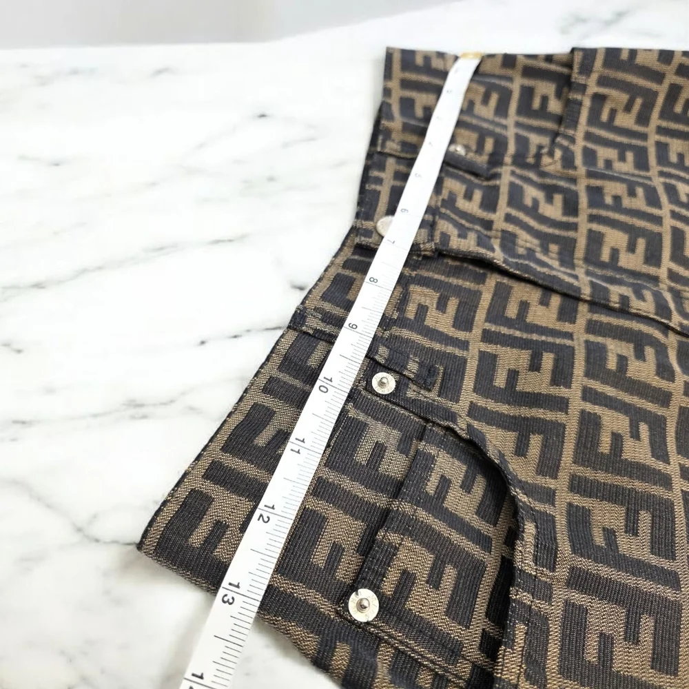 ✨️Authentic fendi Zucca FF Logo skirt - Picture 6 of 15
